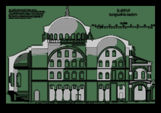 שרטוטים ביזנטיים: שרטוטים ותוכניות אדריכליות