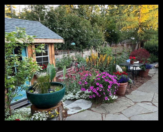 פריחה בסטייל: גלה את נפלאות עיצוב הגן המגמתיות