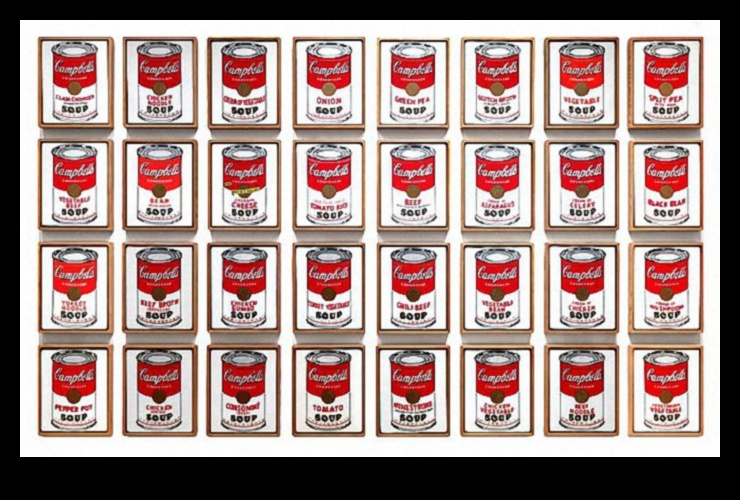 הקנבס הצרכני: מותגים ואייקונים בפופ ארט