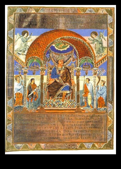 הצבעים הקרולינגיים: הפלטה התוססת של כתבי יד גותיים