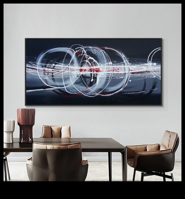 רעידות חזותיות: הדופק האנרגטי של אמנות מופשטת