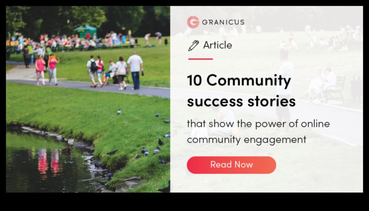 כרוניקה של הקהילה: כתיבת סיפורים על הצלחת חיבור מקוון