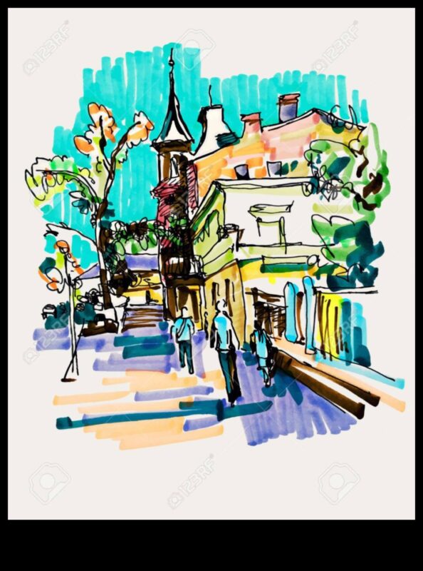 אופקים אדריכליים: מבנים כאלמנטים של נוף